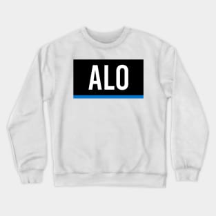 Fernando Alonso Driver Tag Crewneck Sweatshirt